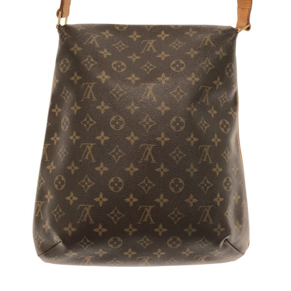 37269509 3 Louis Vuitton Musette Monogram Canvas Shoulder Bag Brown