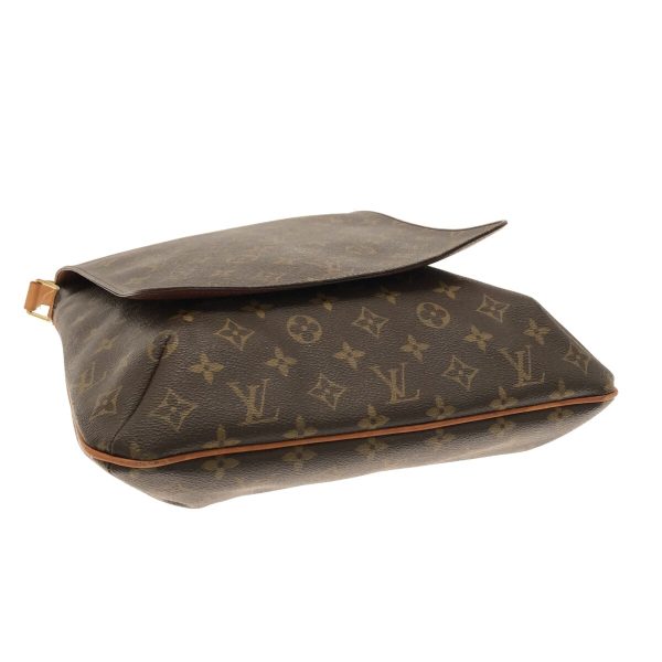 37269509 4 Louis Vuitton Musette Monogram Canvas Shoulder Bag Brown