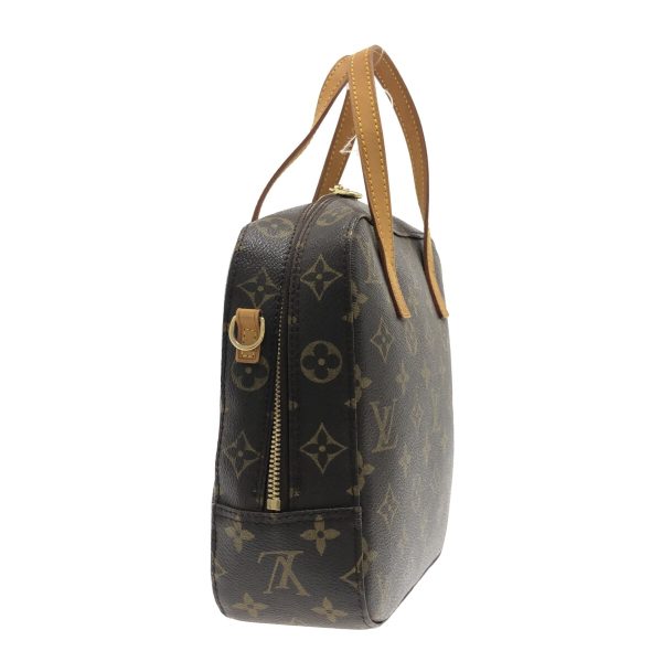 37269653 2 Louis Vuitton Spontini Monogram Canvas Handbag Brown