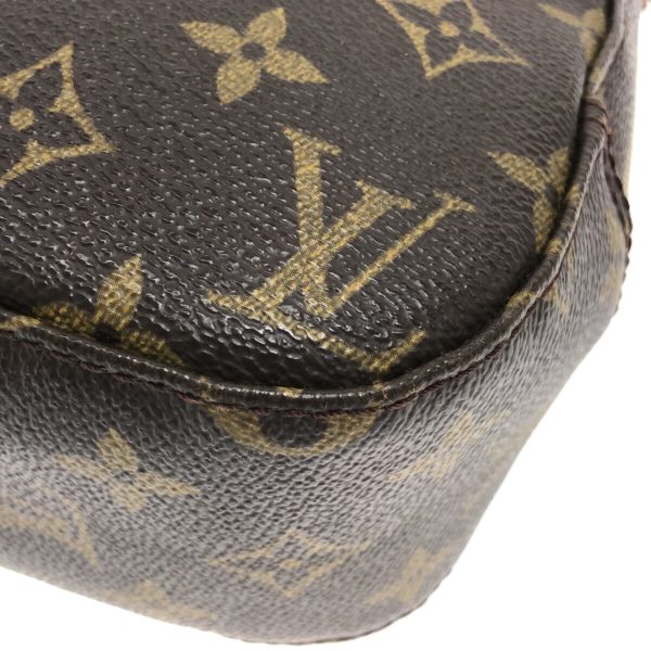 37269653 5 Louis Vuitton Spontini Monogram Canvas Handbag Brown