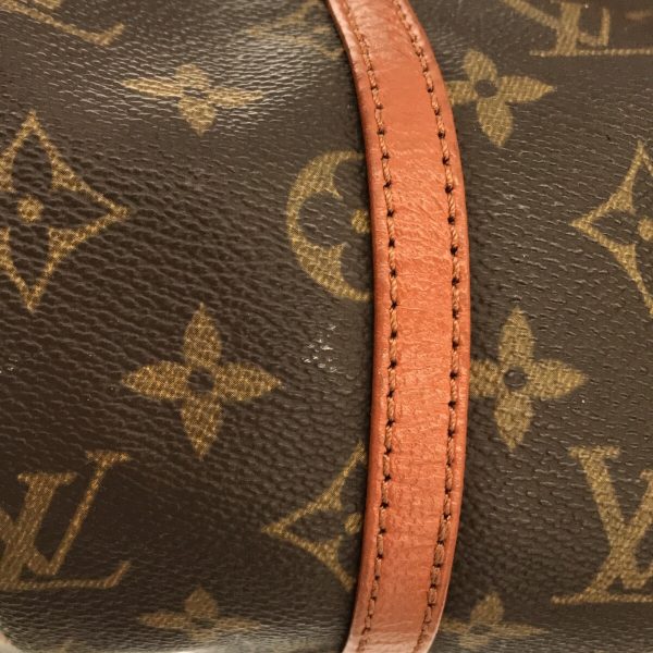 37271638 12 Louis Vuitton Old Papillon Canvas Monogram Handbag Brown