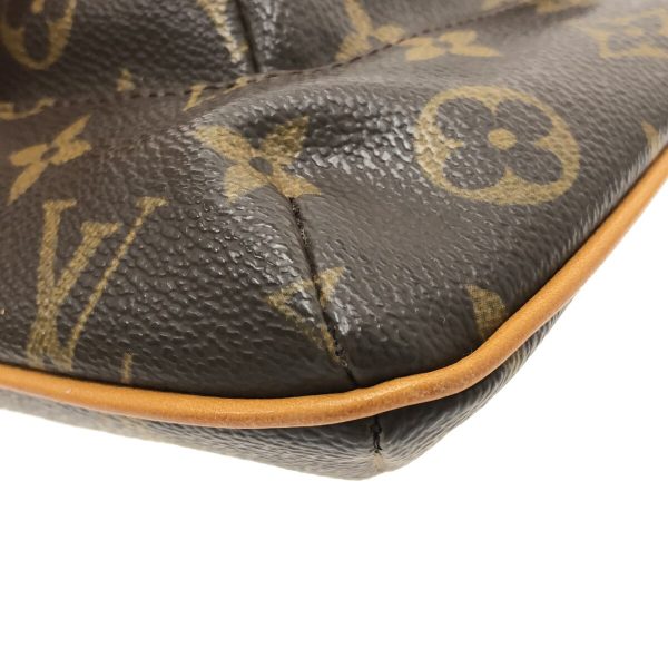 37271653 5 Louis Vuitton Partition Monogram Canvas Shoulder Bag Brown