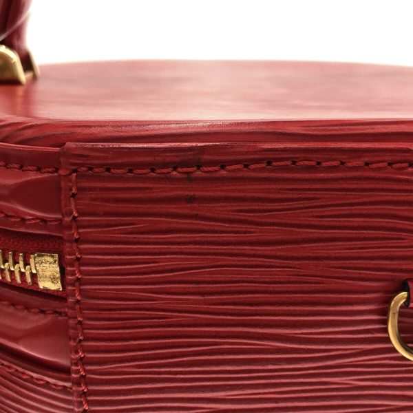 37271696 12 Louis Vuitton Cannes Leather Vanity Bag Red