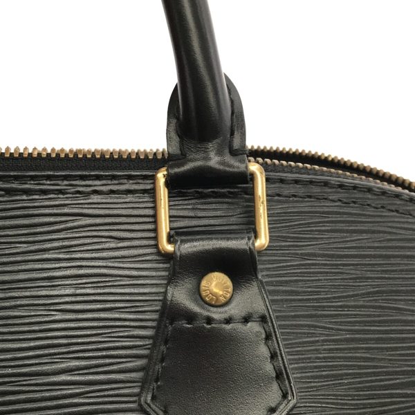 37271702 10 Louis Vuitton Alma Leather Handbag Noir