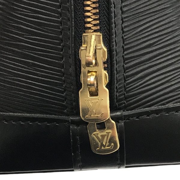 37271702 11 Louis Vuitton Alma Leather Handbag Noir