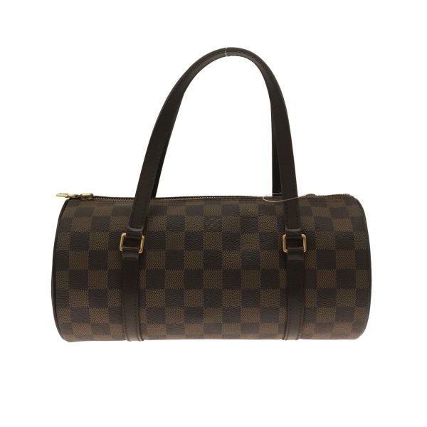 37271706 1 Louis Vuitton Papillon Damier Canvas Handbag Ebene