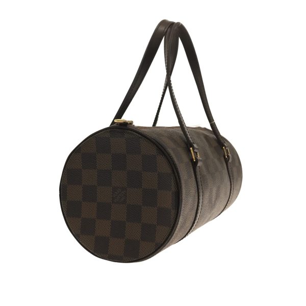 37271706 2 Louis Vuitton Papillon Damier Canvas Handbag Ebene