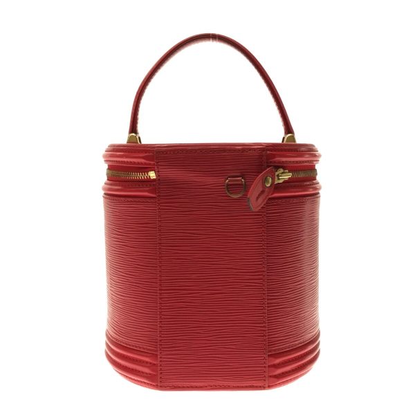 37280116 3 Louis Vuitton Cannes Leather Vanity Bag Red