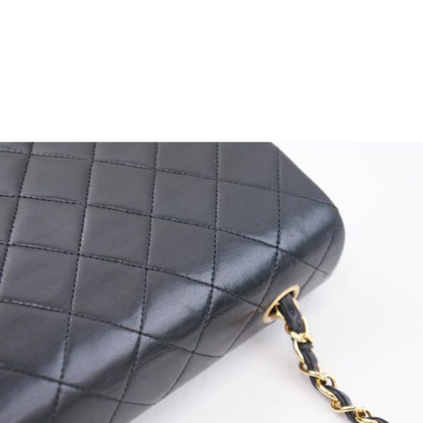 37283 9 Chanel Matelasse Chain Shoulder Bag Black