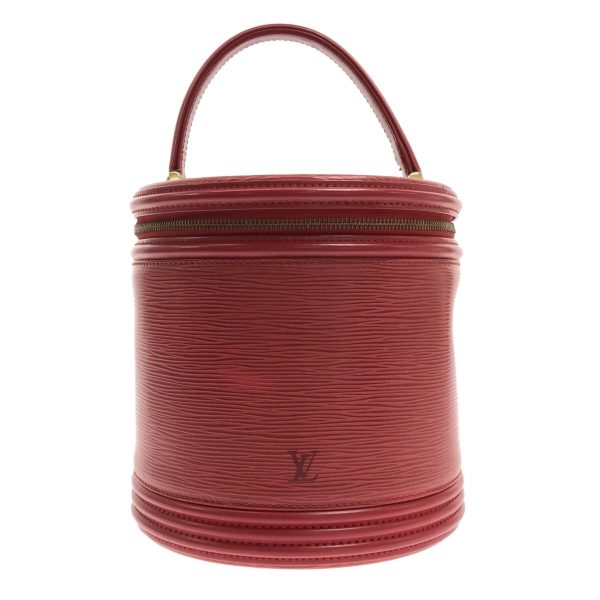 37290761 1 Louis Vuitton Cannes Leather Vanity Bag Red