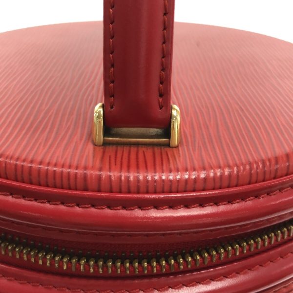 37290761 10 Louis Vuitton Cannes Leather Vanity Bag Red