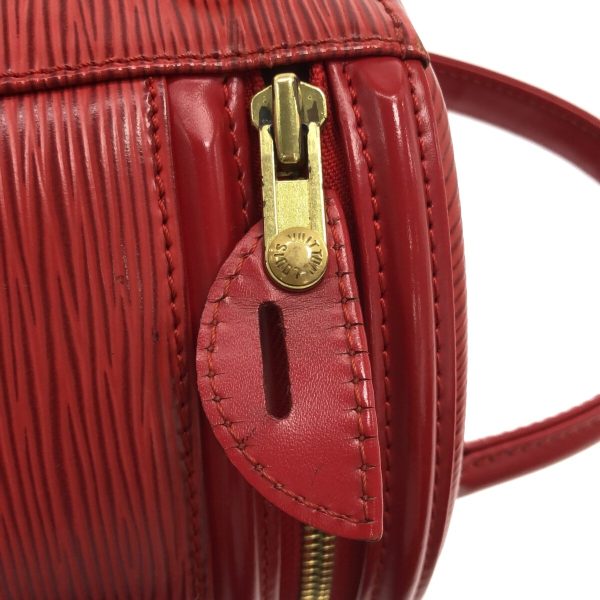 37290761 11 Louis Vuitton Cannes Leather Vanity Bag Red