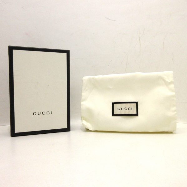 37294726 8 Gucci Sylvie Trifold Wallet Red Dark Navy