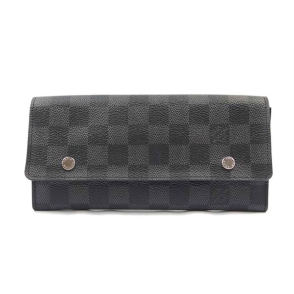 37296 1 Louis Vuitton Ron Modular Wallet Damier Graphite