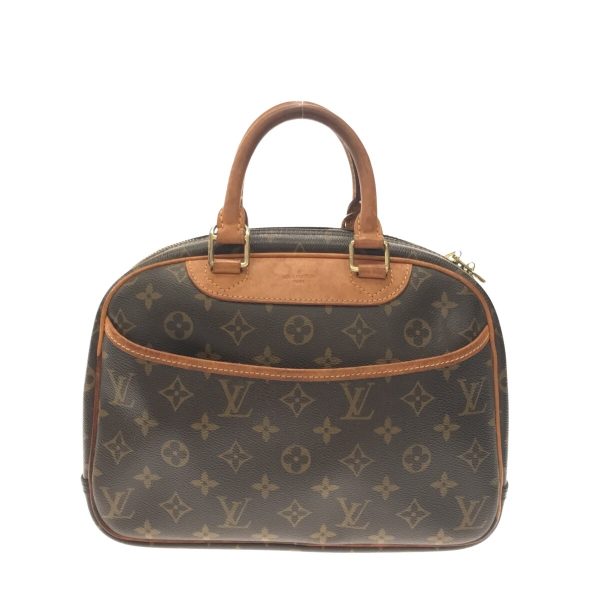 37299849 1 Louis Vuitton Trouville Canvas Monogram Handbag Brown