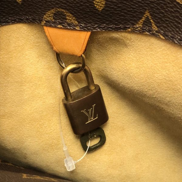 37299869 12 Louis Vuitton Rivoli Monogram Canvas Business Bag Brown