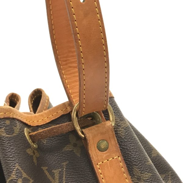 37299883 10 Louis Vuitton Noe Canvas Monogram Shoulder Bag Brown