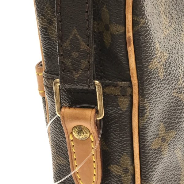 37299889 10 Louis Vuitton Danube Canvas Monogram Shoulder Bag Brown