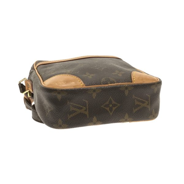 37299889 4 Louis Vuitton Danube Canvas Monogram Shoulder Bag Brown