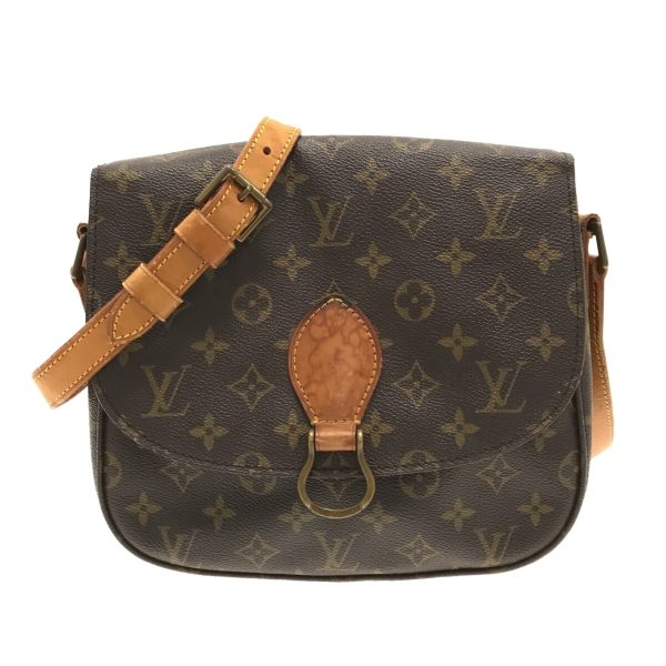 37299919 1 Louis Vuitton Saint Cloud Canvas Monogram Shoulder Bag Brown