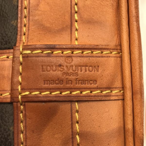 37301481 7 Louis Vuitton Noe Canvas Monogram Shoulder Bag Brown