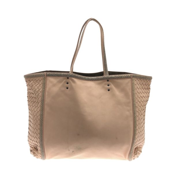 37303359 1 Bottega Veneta Pale Nappa Ayers Tote Bag Pink Leather