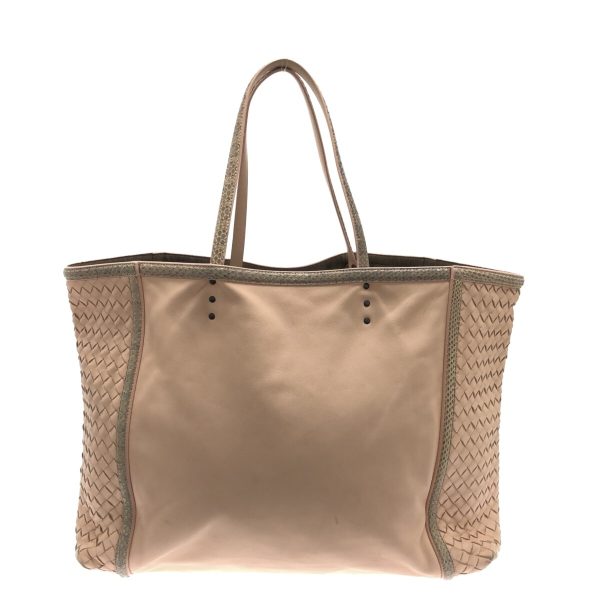 37303359 3 Bottega Veneta Pale Nappa Ayers Tote Bag Pink Leather