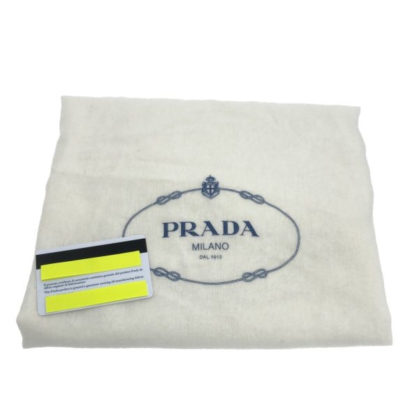 37303362 11 Prada Tote Bag Nylon x Leather Black