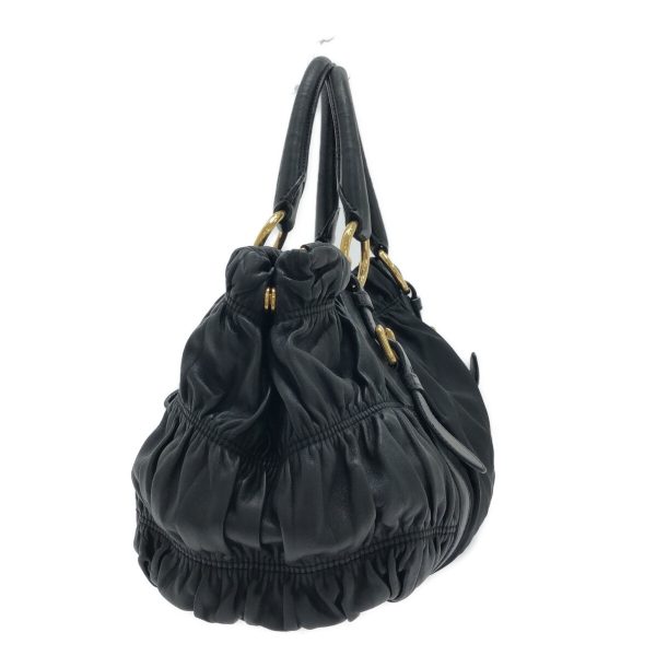 37303362 2 Prada Tote Bag Nylon x Leather Black