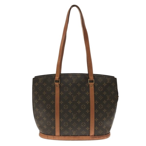 37303446 1 Louis Vuitton Babylon Canvas Monogram Shoulder Bag Brown