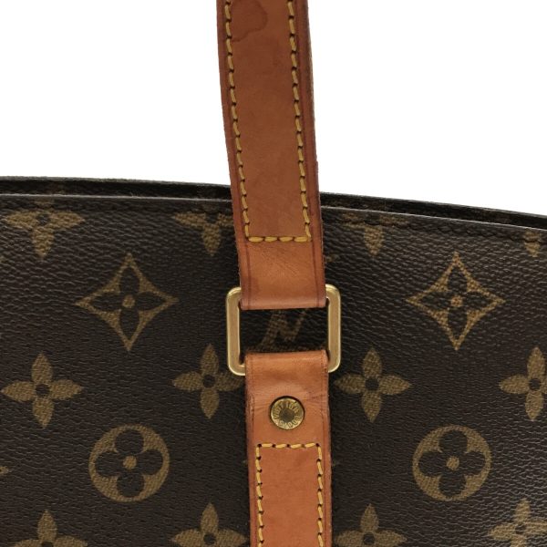 37303446 10 Louis Vuitton Babylon Canvas Monogram Shoulder Bag Brown