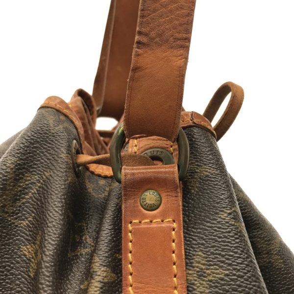 37304708 10 Louis Vuitton Noe Canvas Monogram Shoulder Bag Brown