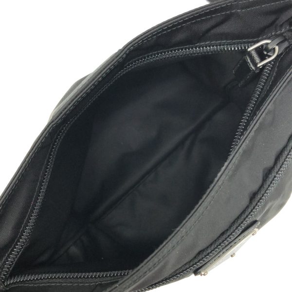 37306427 6 Prada Shoulder Bag Nylon Black