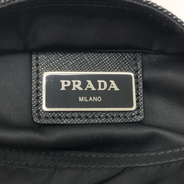 37306427 7 Prada Shoulder Bag Nylon Black