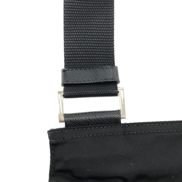 37306427 9 Prada Shoulder Bag Nylon Black