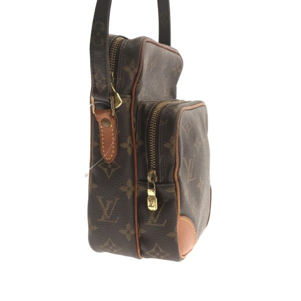 37307461 2 Louis Vuitton Amazon Canvas Monogram Shoulder Bag Brown