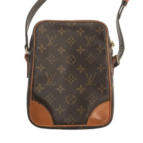 37307461 3 Louis Vuitton Amazon Canvas Monogram Shoulder Bag Brown