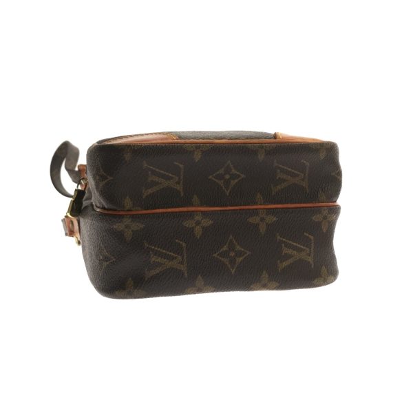 37307461 4 Louis Vuitton Amazon Canvas Monogram Shoulder Bag Brown