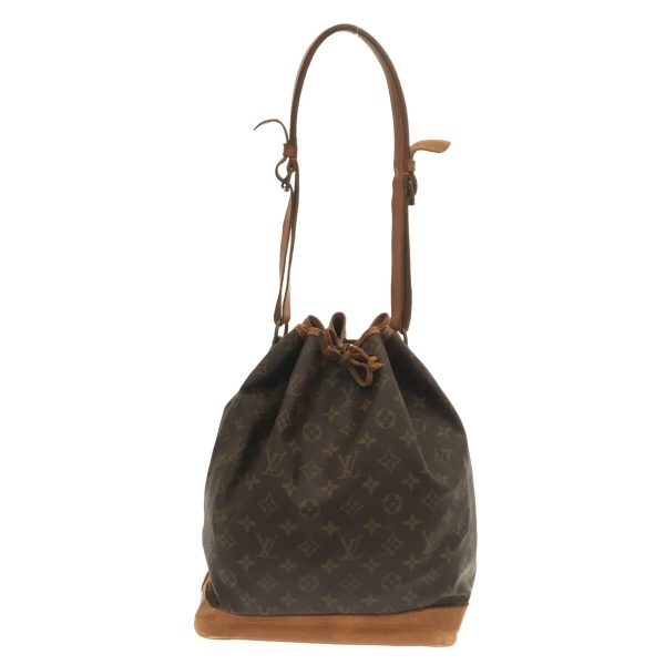 37307505 1 Louis Vuitton Noe Canvas Monogram Shoulder Bag Brown