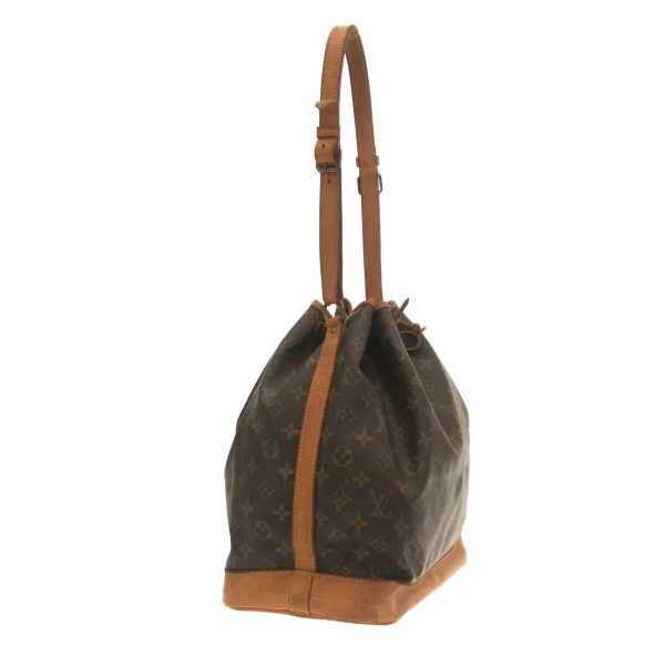 37307505 2 Louis Vuitton Noe Canvas Monogram Shoulder Bag Brown