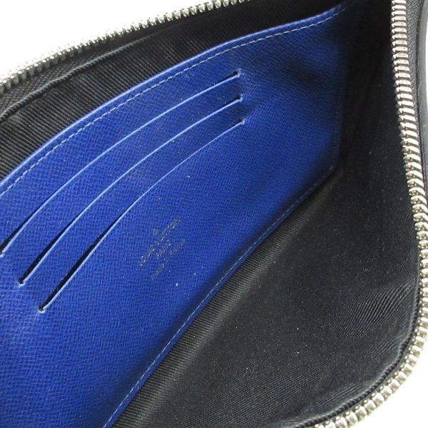 37308878 4 Louis Vuitton Pochette Discovery Taiga Pouch Cobalt