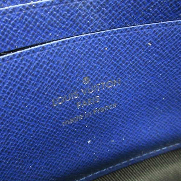 37308878 5 Louis Vuitton Pochette Discovery Taiga Pouch Cobalt