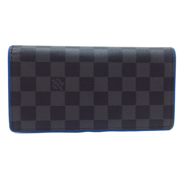 37309070 1 Louis Vuitton Portefeuille Blazer Leather Long Wallet Graphite