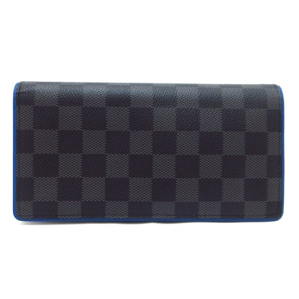 37309070 2 Louis Vuitton Portefeuille Blazer Leather Long Wallet Graphite