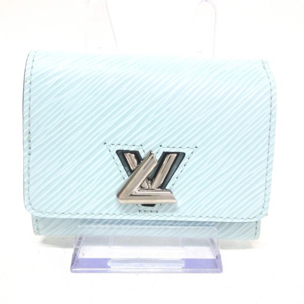 37309085 1 Louis Vuitton Portefeuille Twist Leather Epi Trifold Wallet Seaside