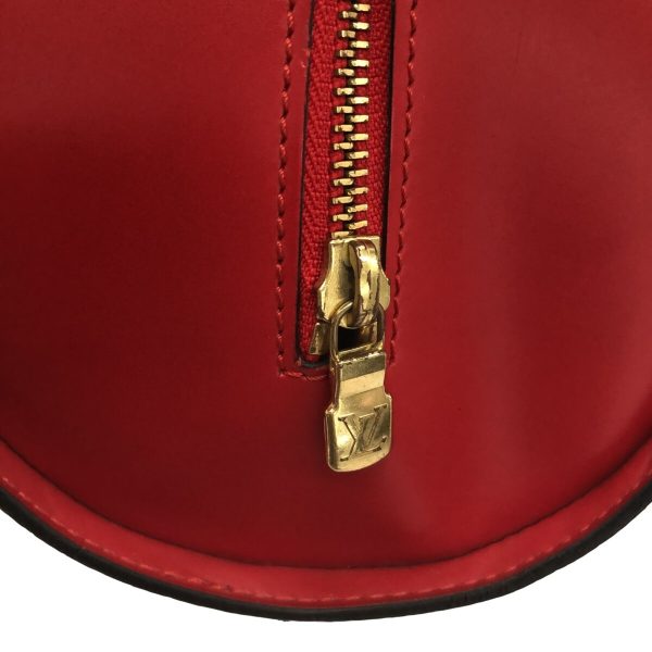 37310169 11 Louis Vuitton Souflot Leather Handbag Red