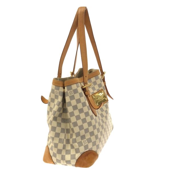 37310200 2 Louis Vuitton Hampstead Canvas Damier Shoulder Bag Azure