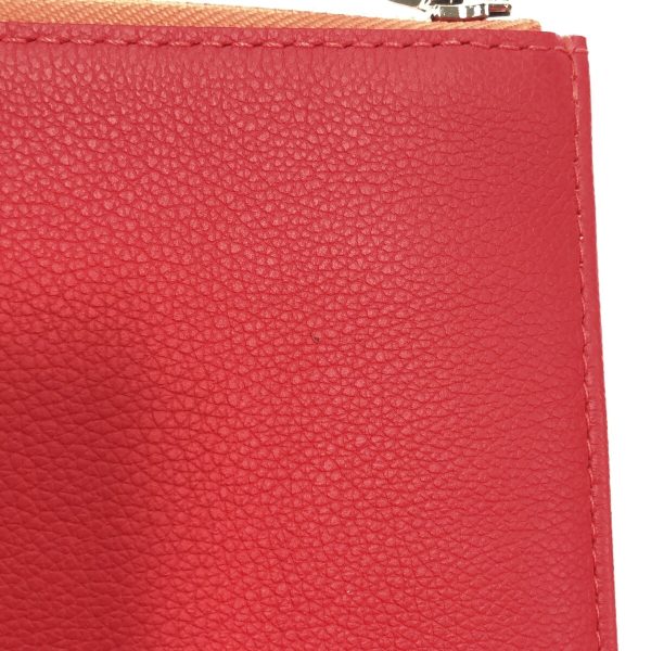 37310210 10 Louis Vuitton Pochette Jour Leather Taurillon Clutch Bag Rouge