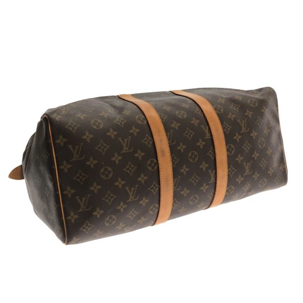 37310570 4 Louis Vuitton Keepall Canvas Monogram Boston Bag Brown