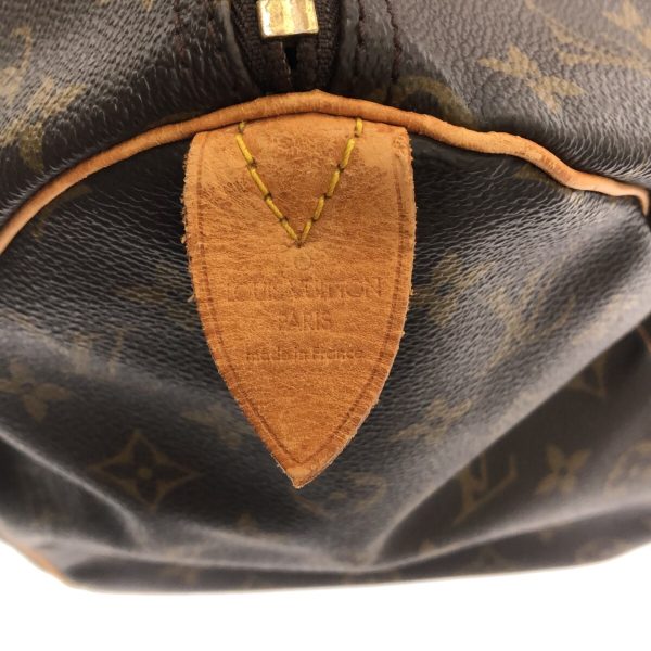 37310570 7 Louis Vuitton Keepall Canvas Monogram Boston Bag Brown